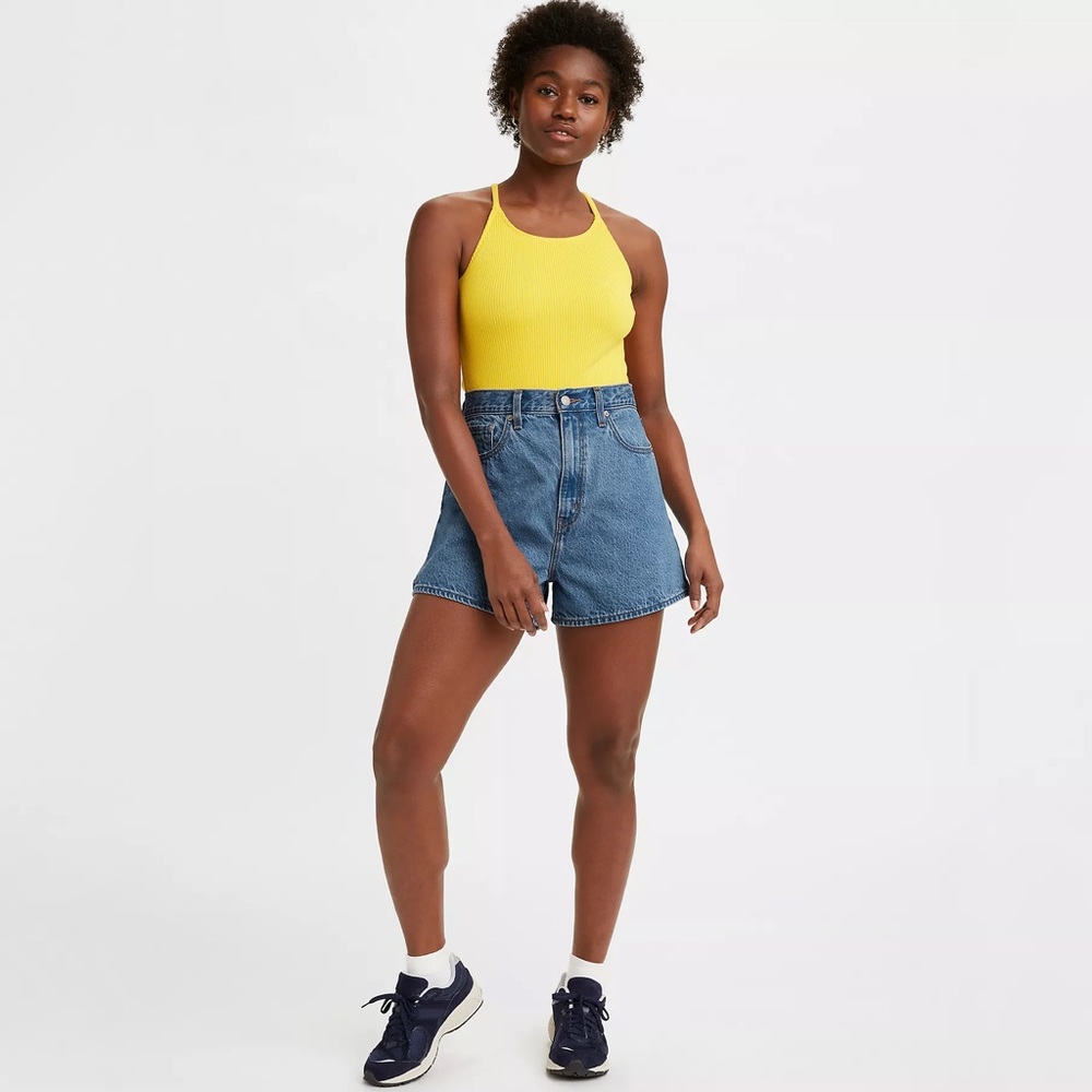 Levi's High Loose Shorts - Medium Wash - 31